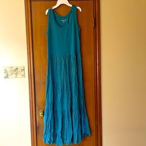Soft surroundings maxi length dress